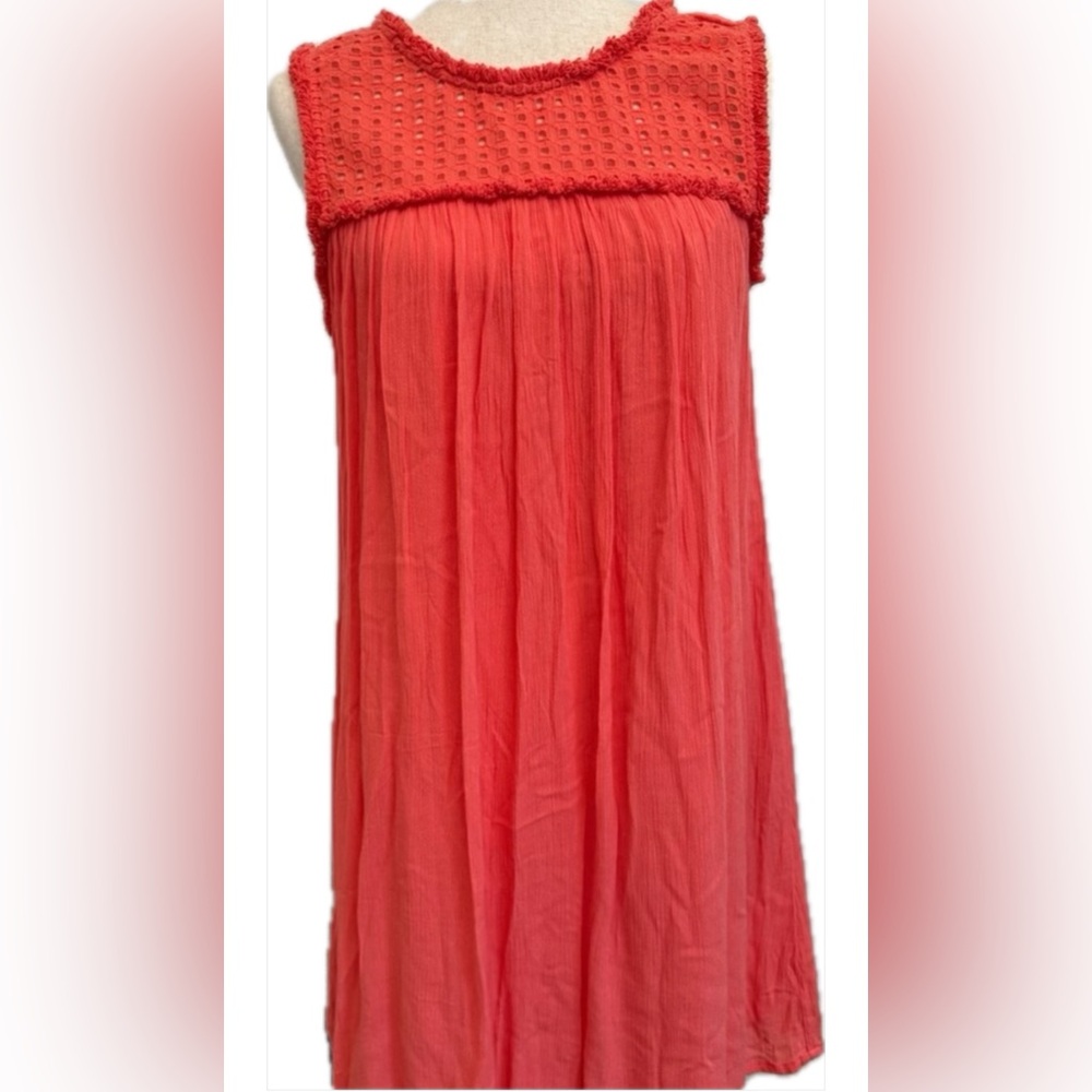 Tommy Bahama Coral Midi Dress sz M